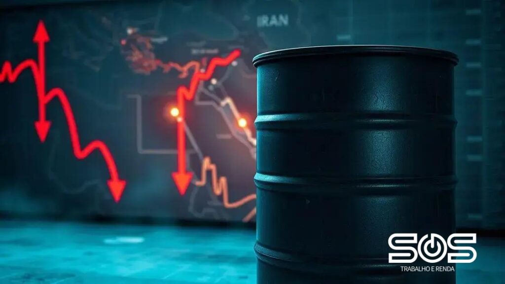 Alta no preço do petróleo e queda nos mercados após ataque israelense ao Irã