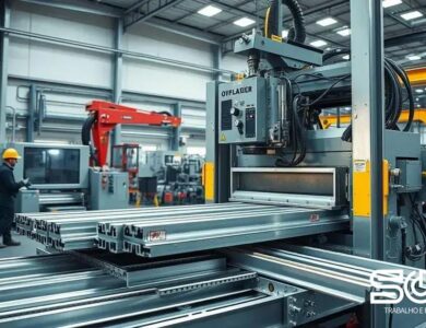 Barbieri do Brasil inova com perfiladeira automatizada para steel frame