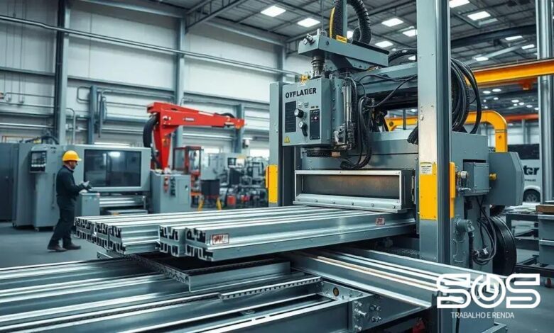 Barbieri do Brasil inova com perfiladeira automatizada para steel frame