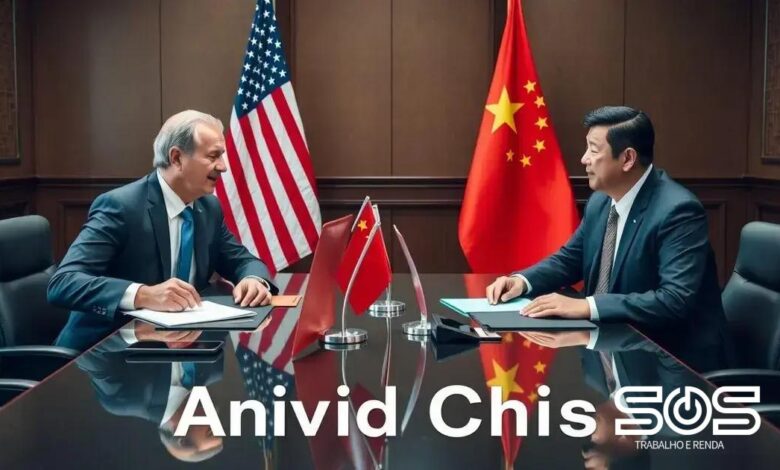 Estratégia inédita marca nova rodada de negociações entre EUA e China em Londres