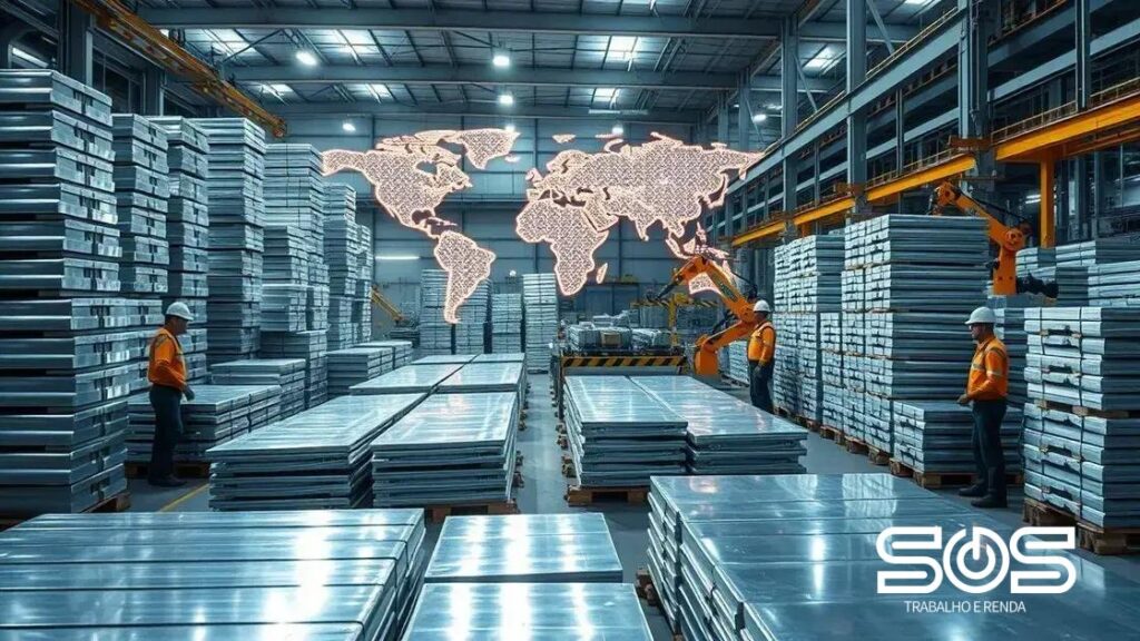 Impactos da tarifa de 50% dos EUA no mercado brasileiro de alumínio
