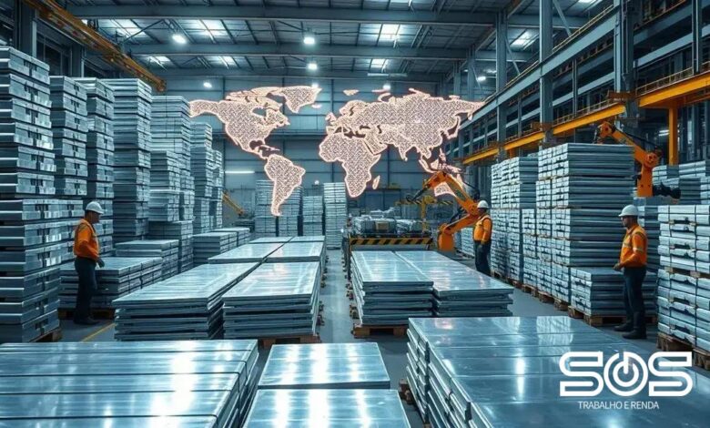 Impactos da tarifa de 50% dos EUA no mercado brasileiro de alumínio
