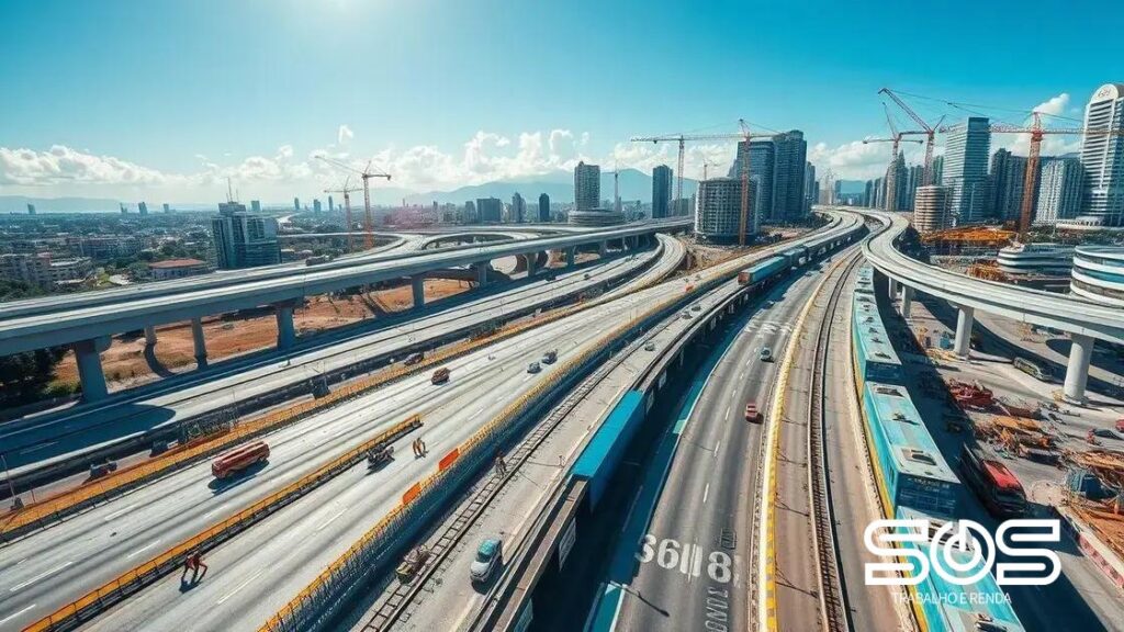 Investimentos em infraestrutura no Brasil devem bater recorde em 2025