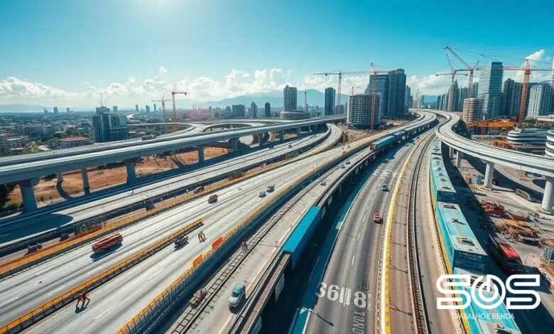 Investimentos em infraestrutura no Brasil devem bater recorde em 2025