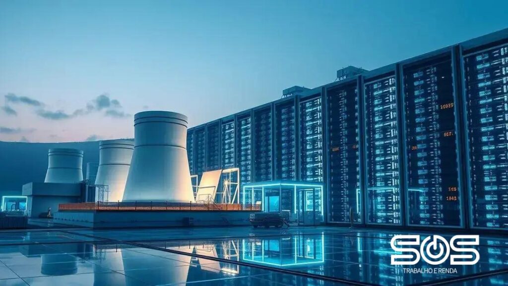 Meta e grandes techs investem em energia nuclear para demandas de IA