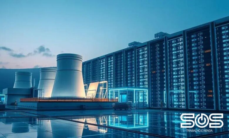 Meta e grandes techs investem em energia nuclear para demandas de IA