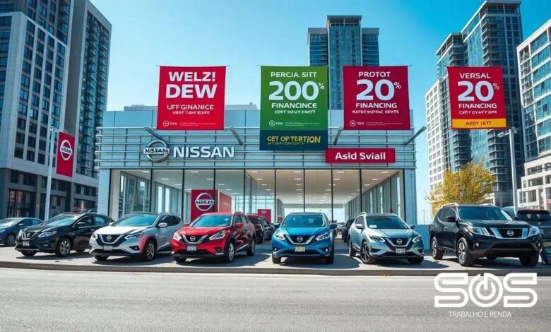 Nissan oferece até R$ 45 mil de desconto e taxa zero em campanha nacional