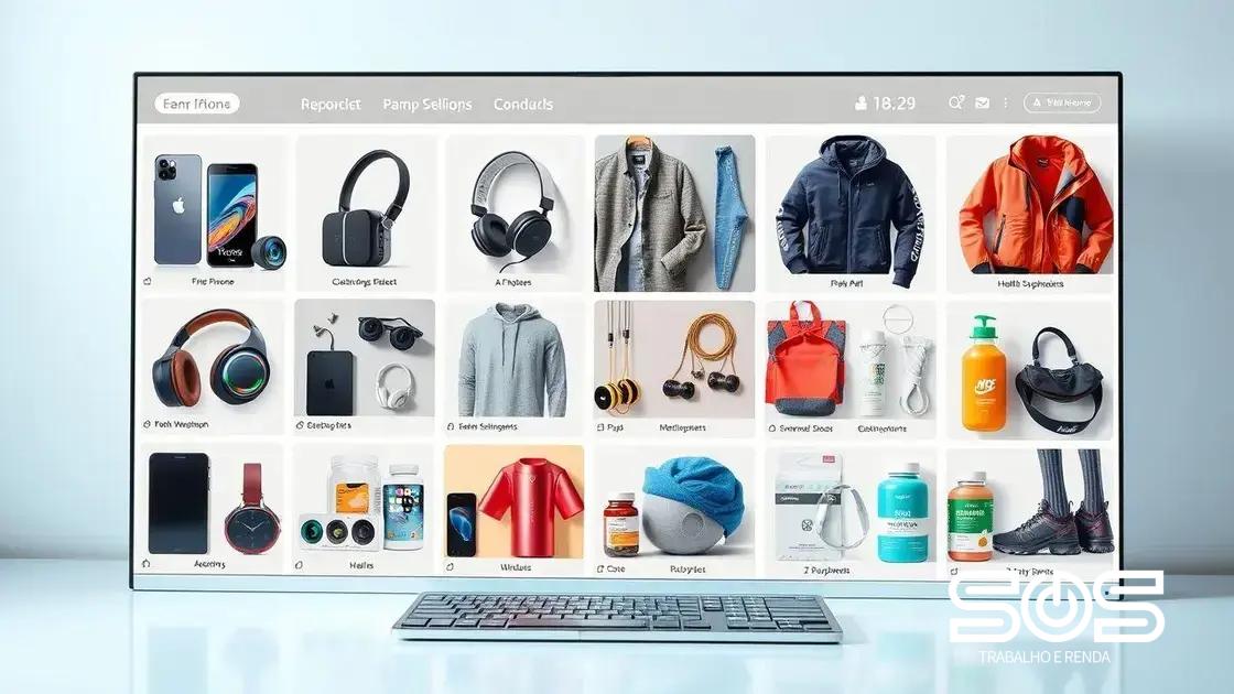 Os melhores produtos para vender online
