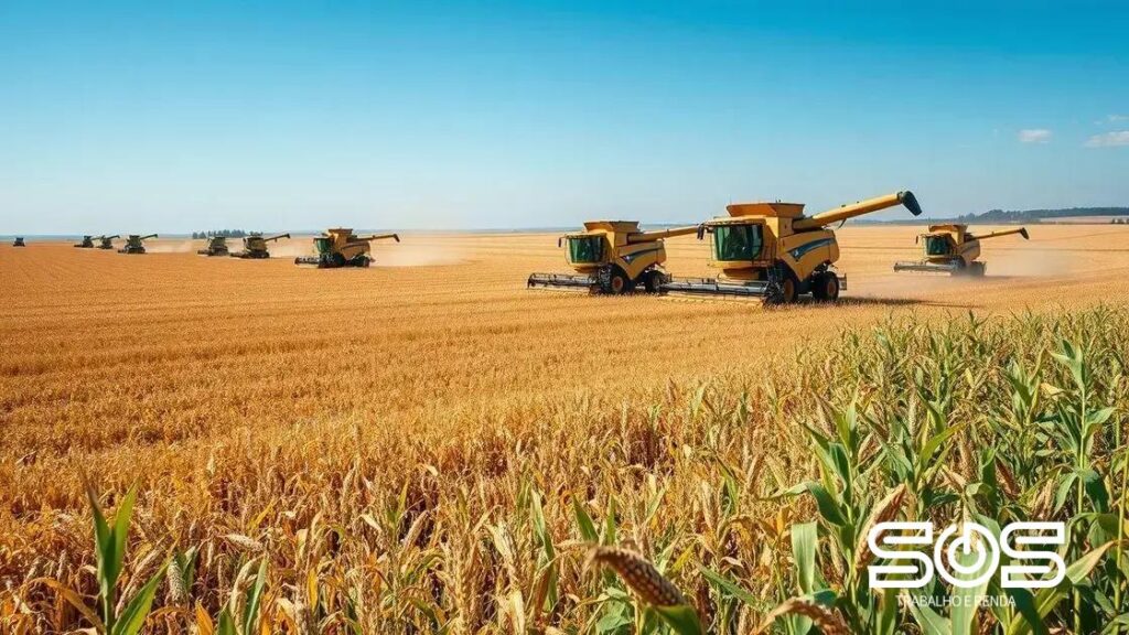 Safra de grãos 2024/2025 projeta alta de 13% e produção recorde