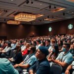 Starbucks reúne 14 mil funcionários para inovação em liderança e serviço