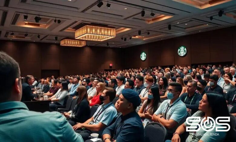 Starbucks reúne 14 mil funcionários para inovação em liderança e serviço