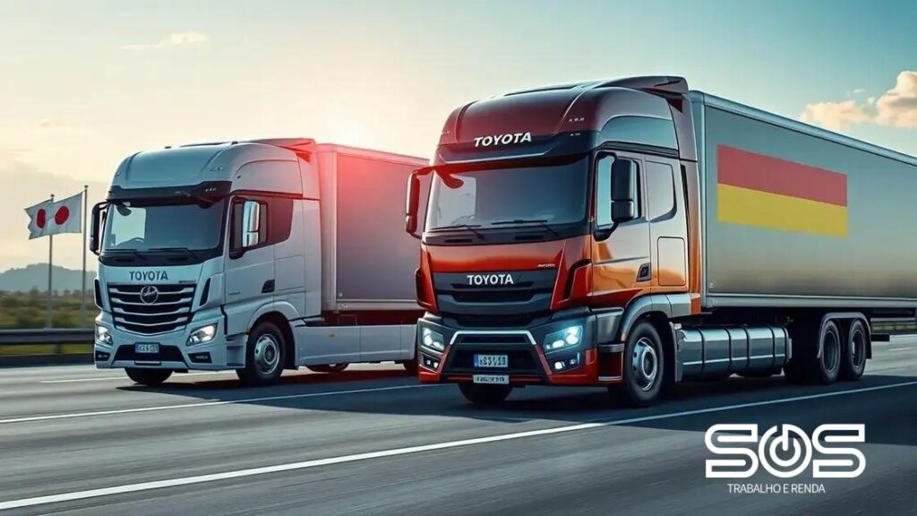 Toyota e Daimler Truck concluem fusão bilionária que muda o setor de veículos comerciais no Japão