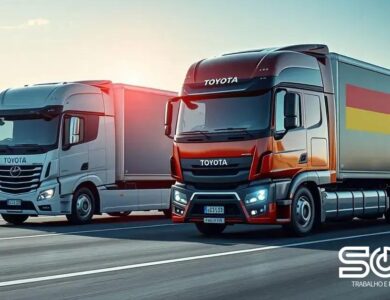 Toyota e Daimler Truck concluem fusão bilionária que muda o setor de veículos comerciais no Japão